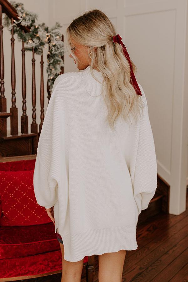Full Of Warmth Tunic Sweater In Ivory Product Image