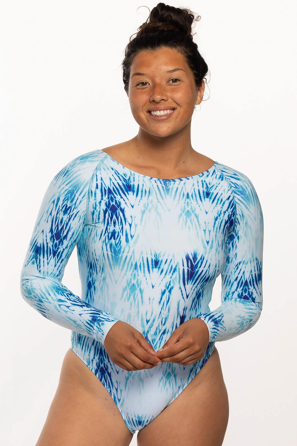 Sale Lennon Long Sleeve Surf One Piece Product Image