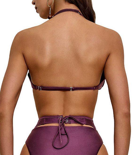 Andrea Iyamah Gadu Lace-Up High Waist Swim Bottom Product Image