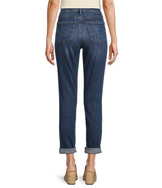 KUT from the Kloth Catherine Roll-Up Cuff Boyfriend Jeans Product Image