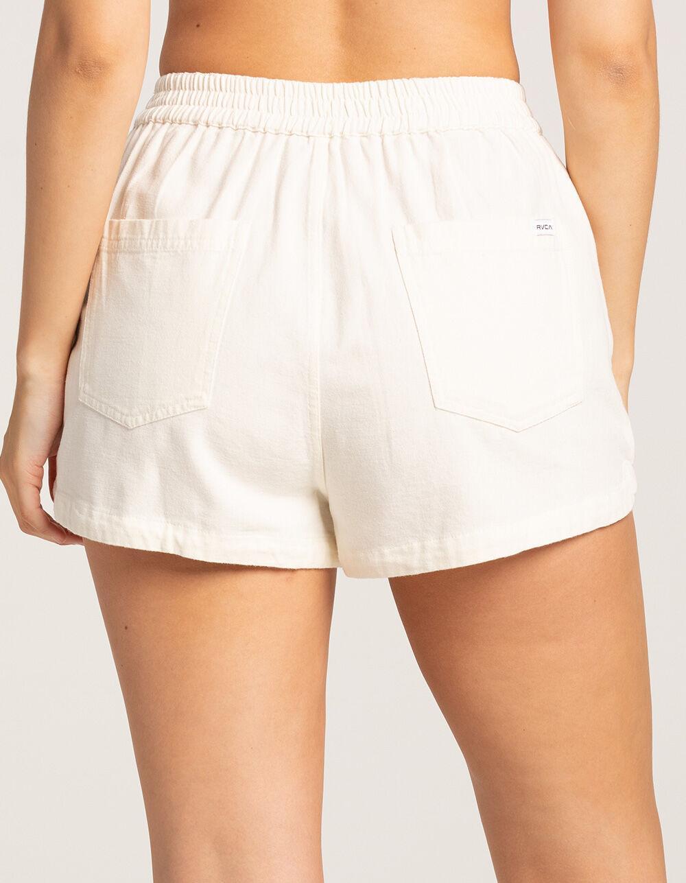 RVCA Venice Womens Canvas Shorts - NATURAL Product Image