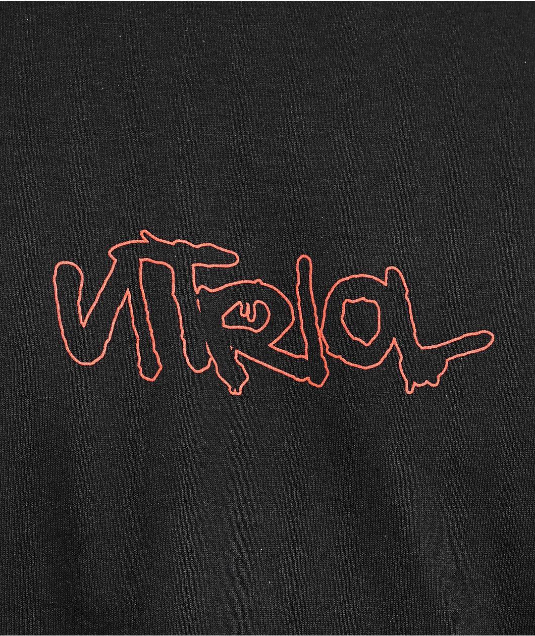 Vitriol Undisclosed Black Long Sleeve T-Shirt Product Image