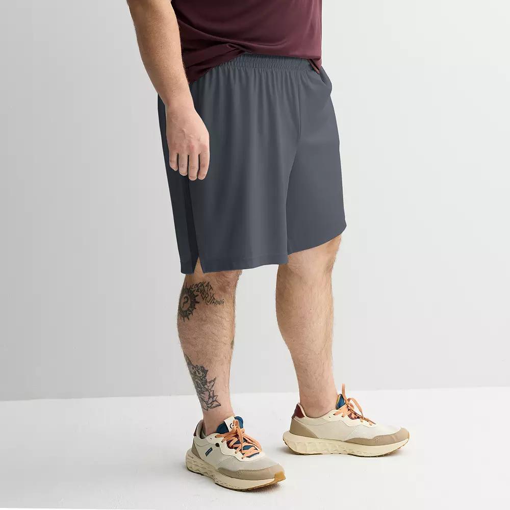 Big & Tall Tek Gear® Dry Tek Shorts, Men's, Size: XXL Tall, Hawk Gray Product Image