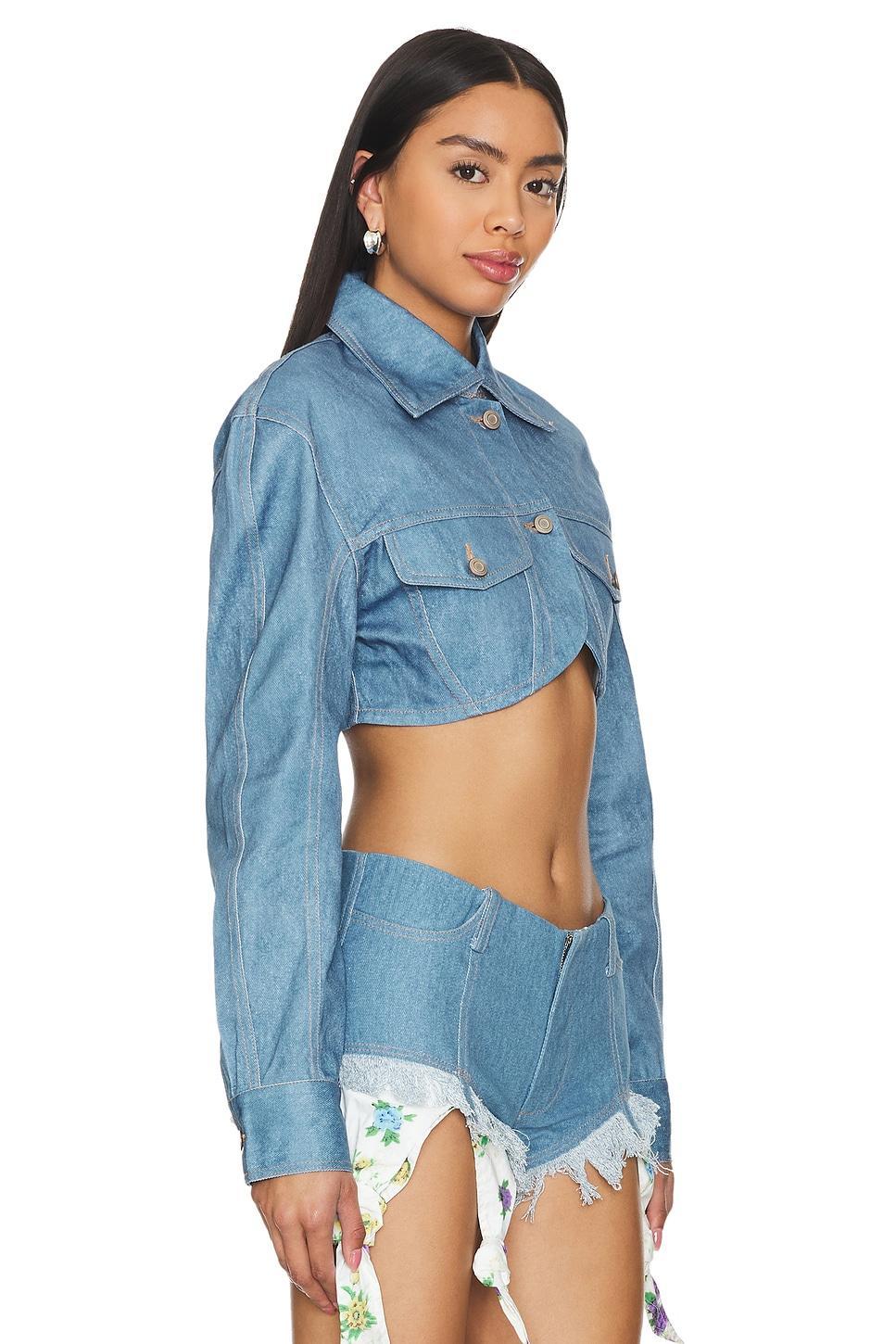 Denim Jacket Yuhan Wang Product Image