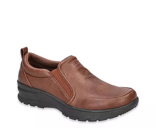 Easy Works by Easy Street Garland Slip-Resistant Flat Shoes, Women's, Size: 8.5 XW Product Image