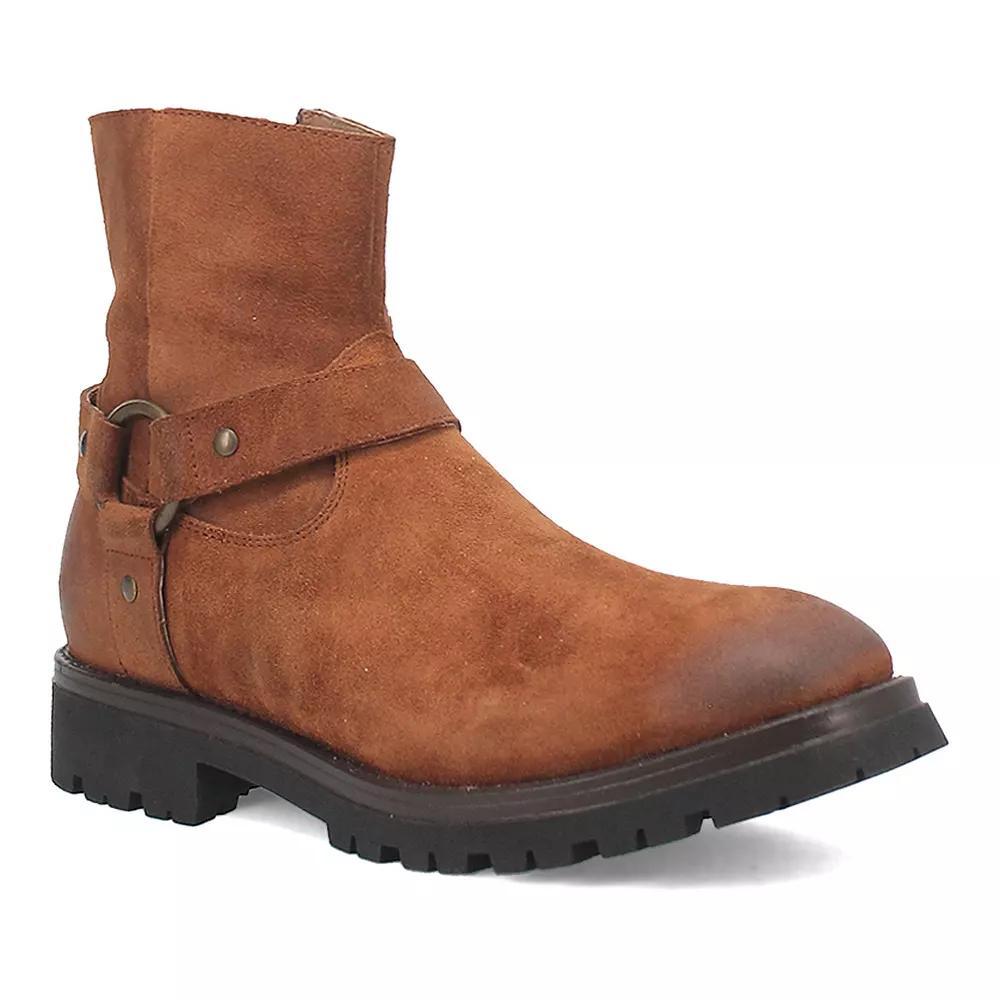 Dingo Road Trip Mens Suede Ankle Boots Product Image