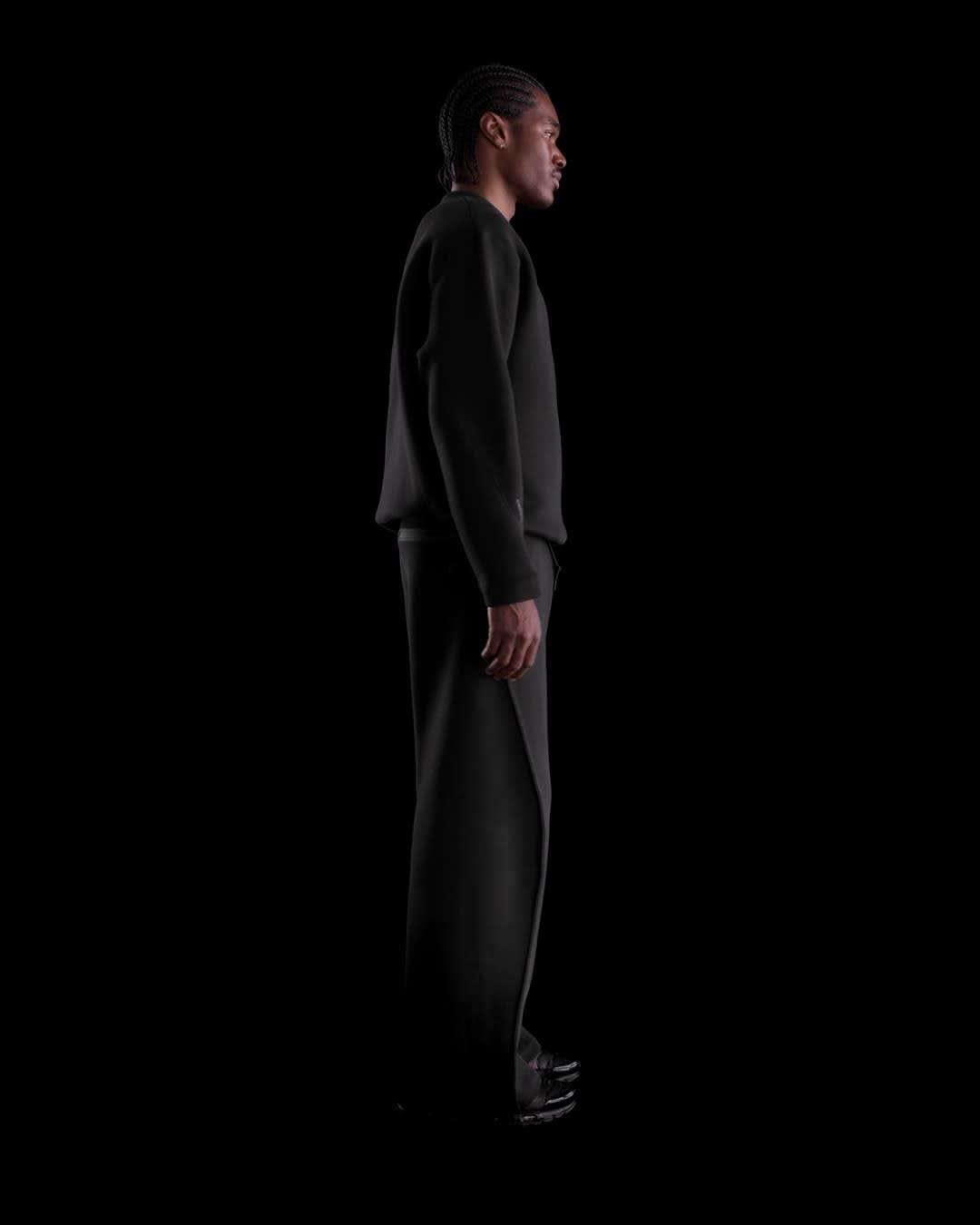 Nike Men's Tech Fleece Loose-Fit Open Hem Pants Product Image