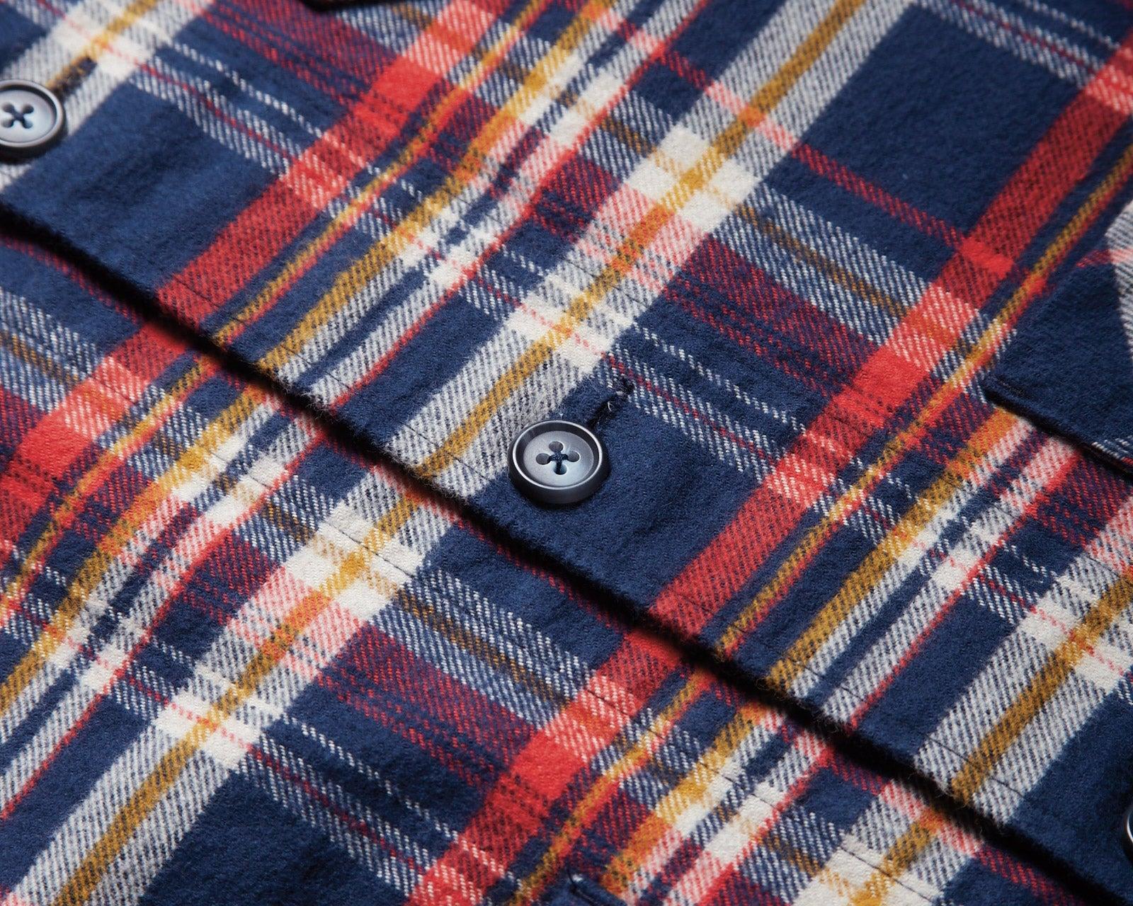 Canyon Shirt Jacket / Blue Plaid Product Image