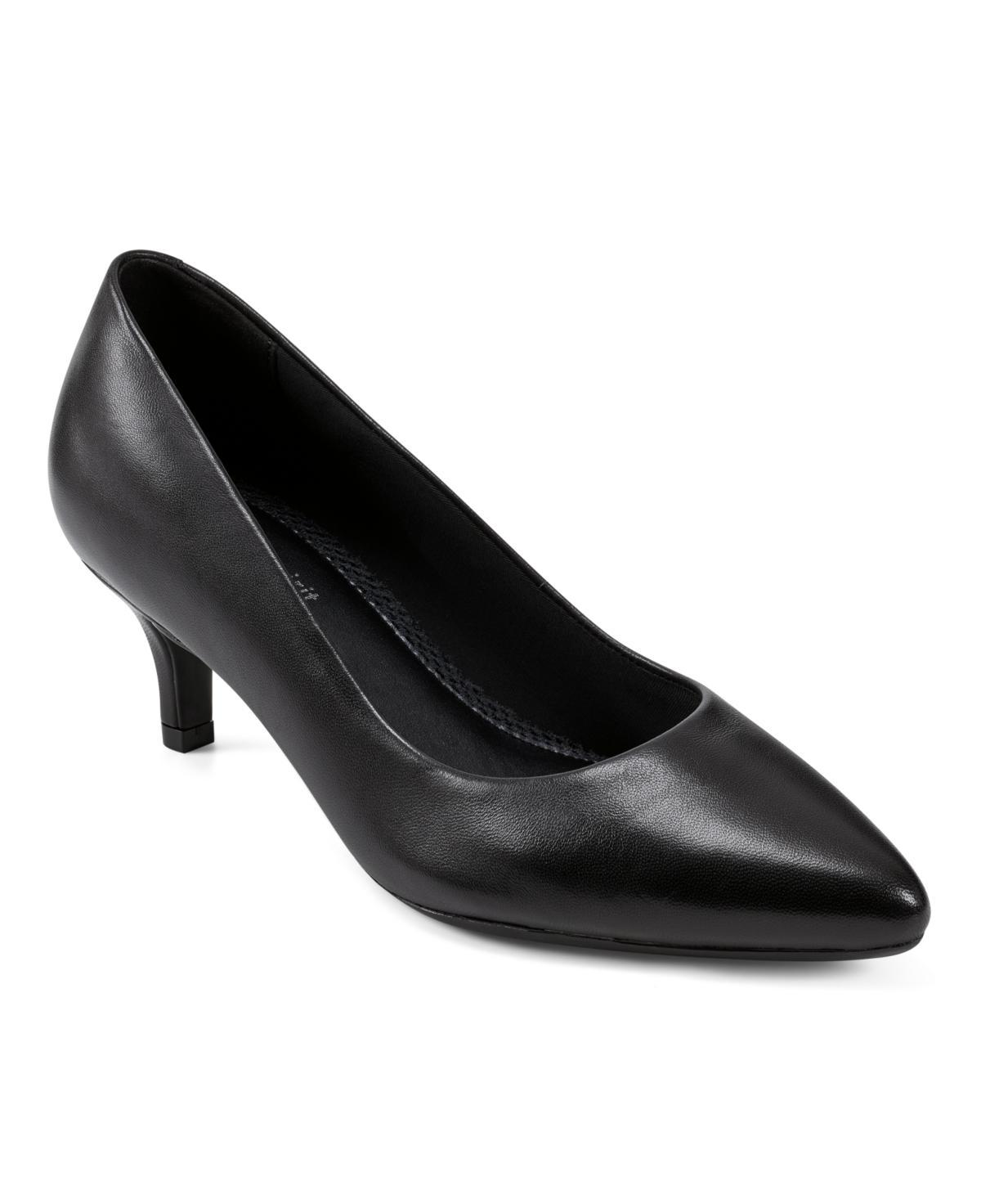 Easy Spirit Womens Lexie Slip-On Kitten Heel Dress Pumps Product Image