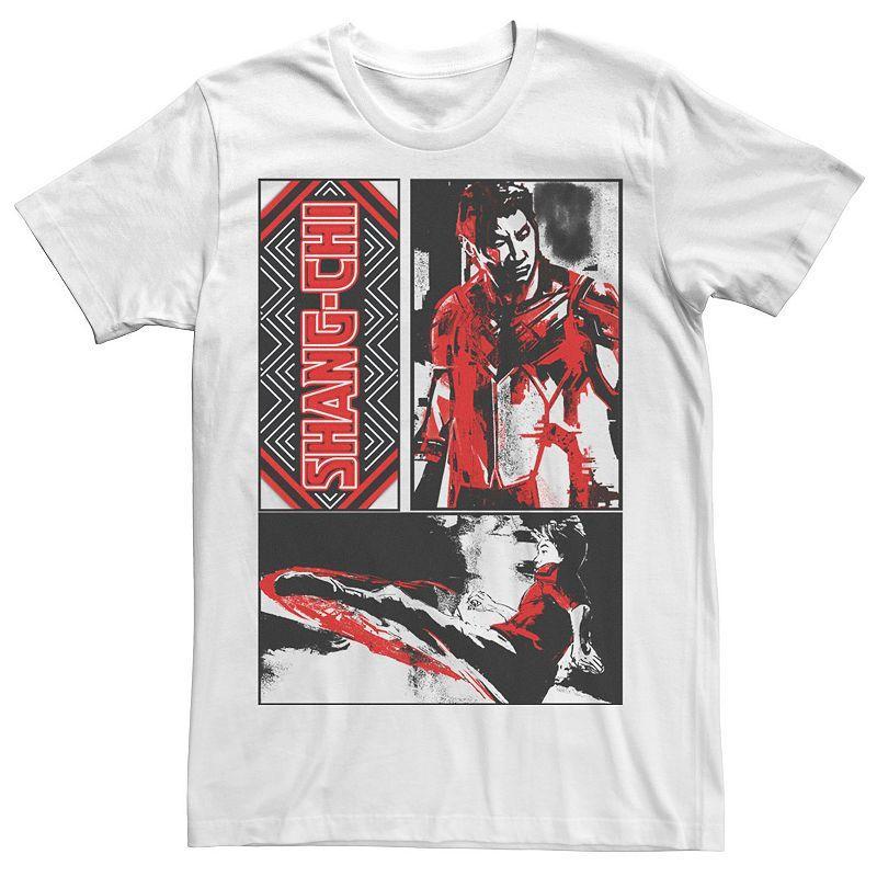 Big & Tall Marvel Shang-Chi Kicking Poster Tee, Men's, Size: 3XL Tall, White Product Image