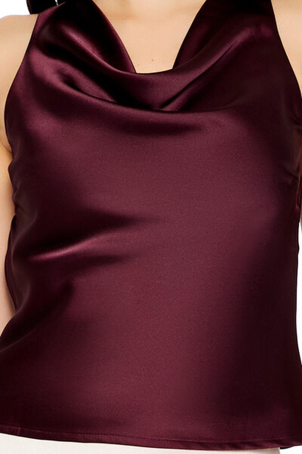 Satin Open-Back Tank Top | Forever 21 Product Image