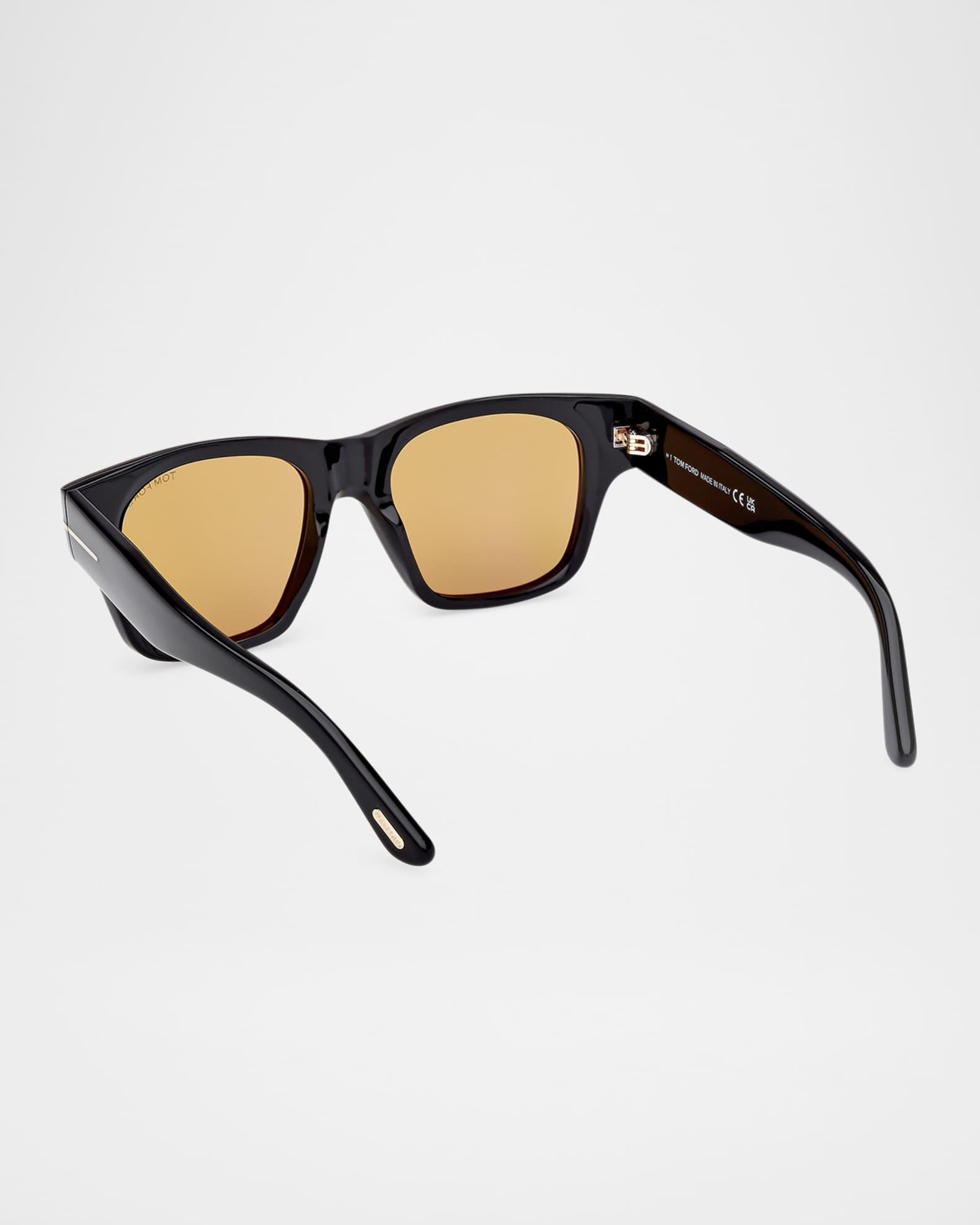 Men's Caine-02 Acetate Square Sunglasses Product Image