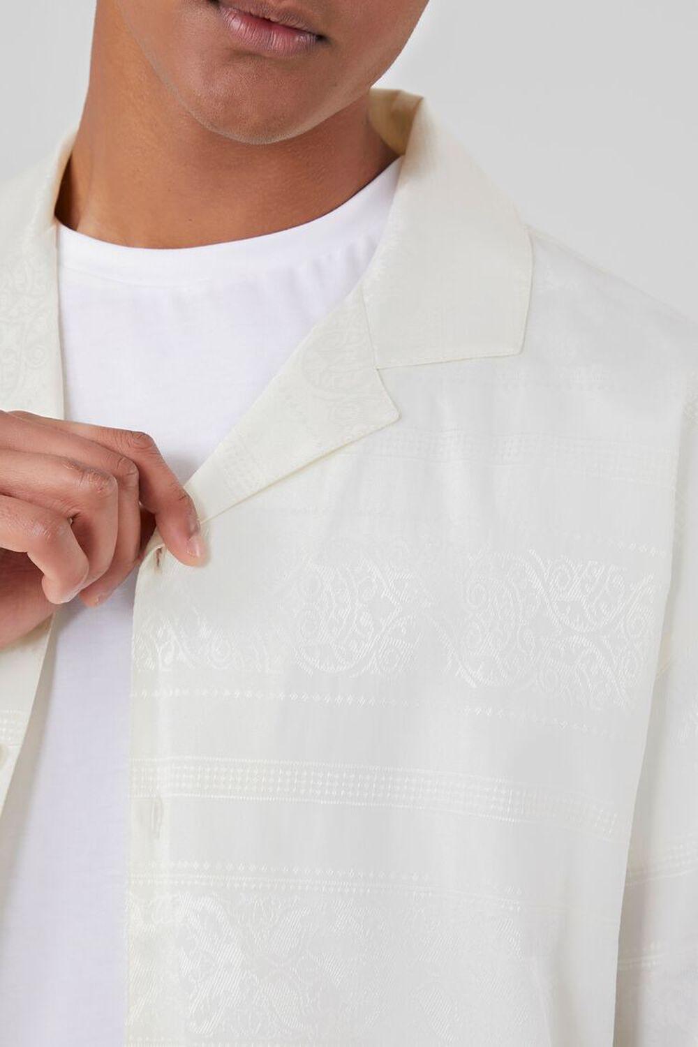 Jacquard Short-Sleeve Shirt | Forever 21 Product Image
