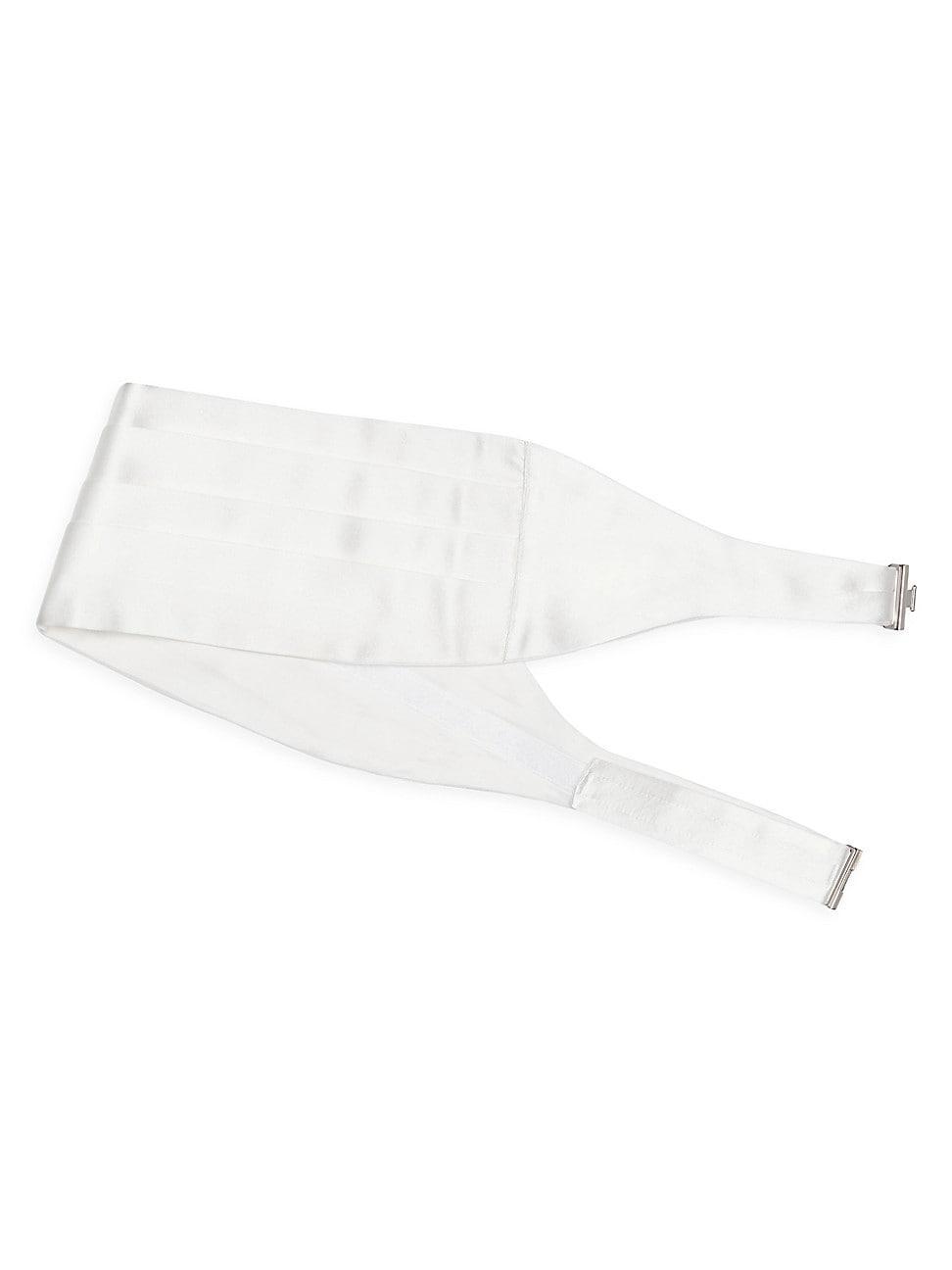 Mens Silk and Cotton Satin Cummerbund Product Image