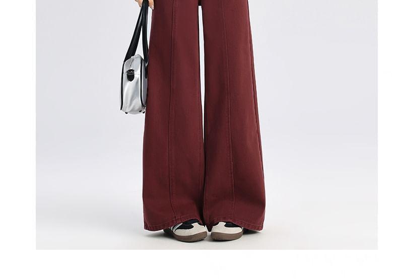 High Rise Wide Leg Jeans (Various Designs) Product Image