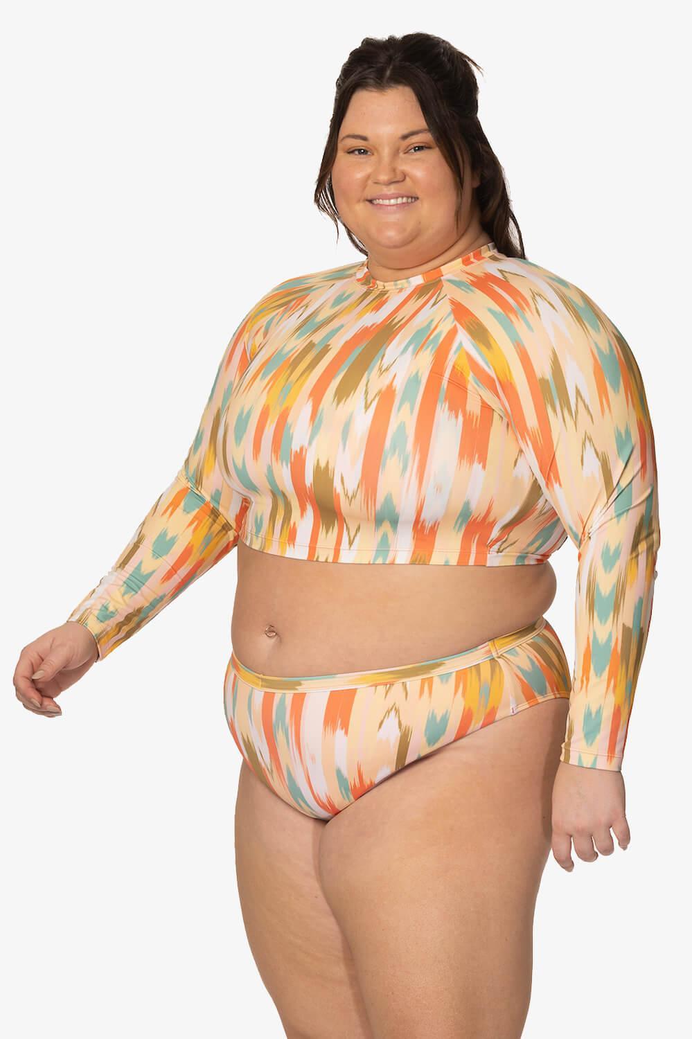 Final Sale Moana Long Sleeved Crop Rashguard Product Image