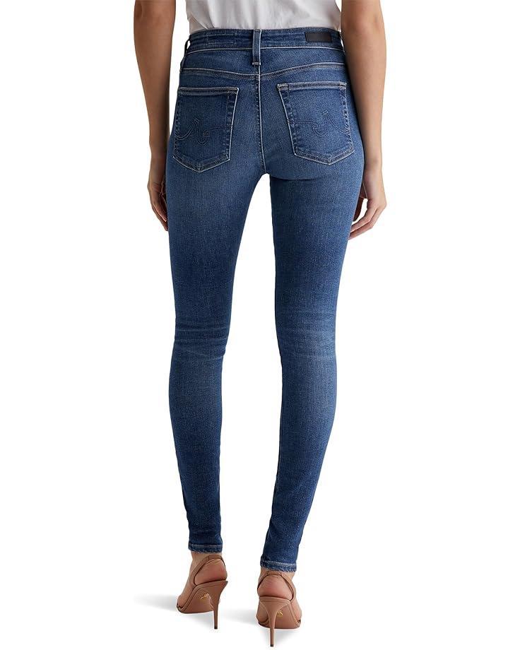 Farrah Mid Rise Skinny Ankle Jeans in Modern Indigo Product Image