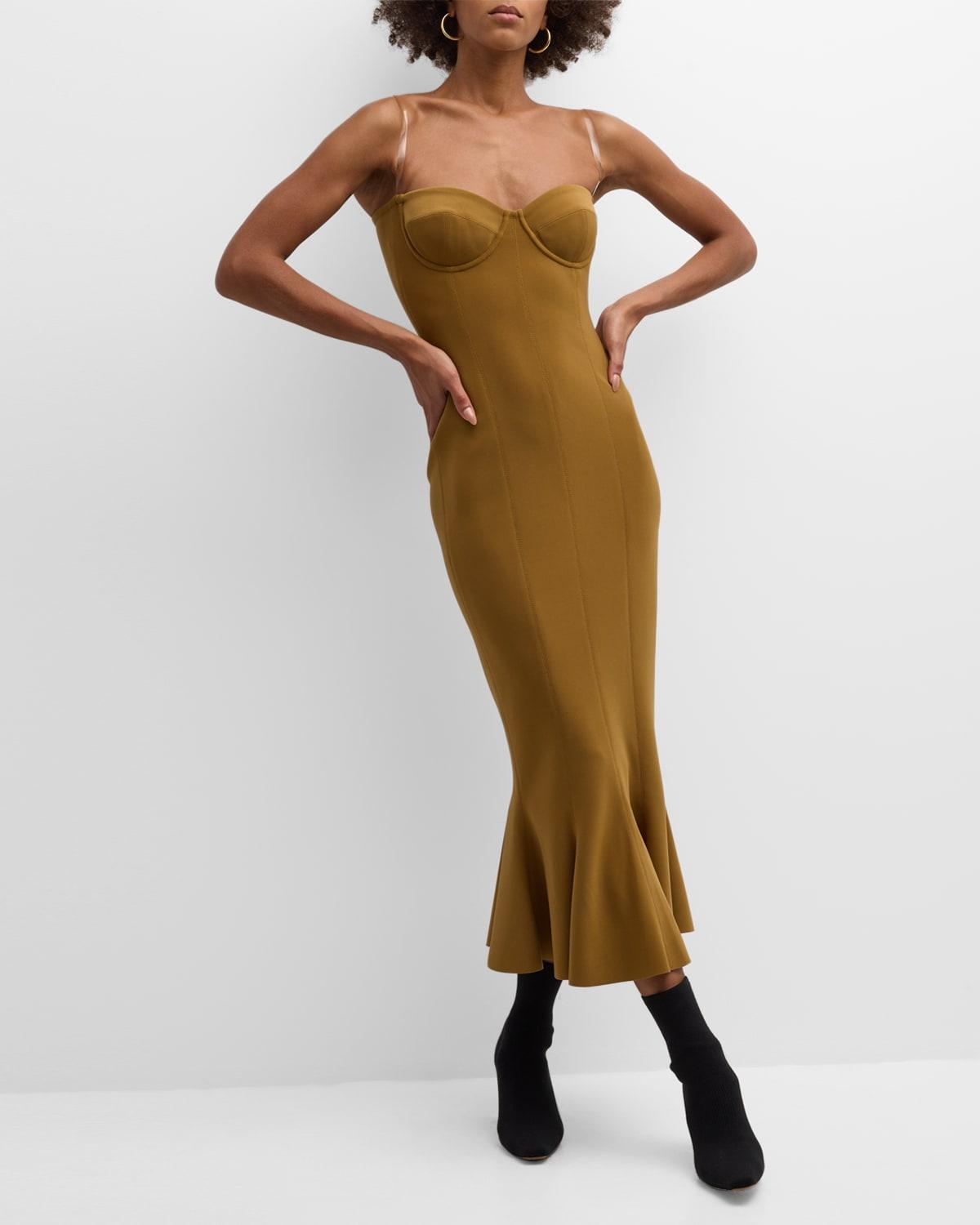 Corset Midi Dress Norma Kamali Product Image