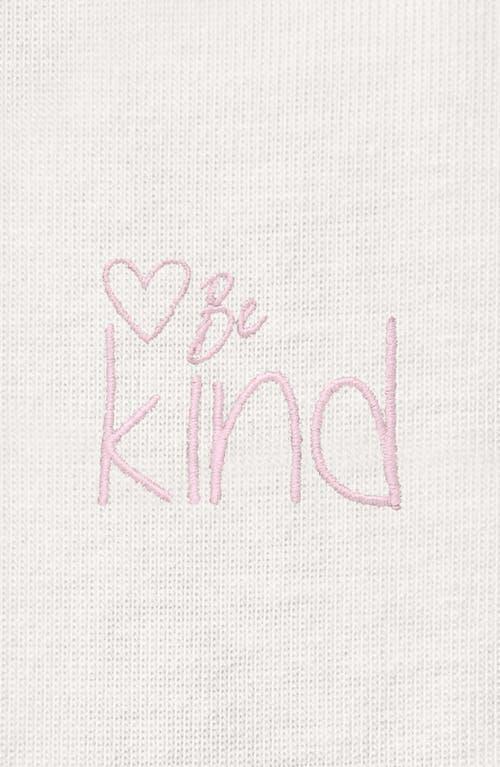 Dalix Be Kind Womens Relaxed Tee in Vintage White at Nordstrom, Size X-Large Product Image