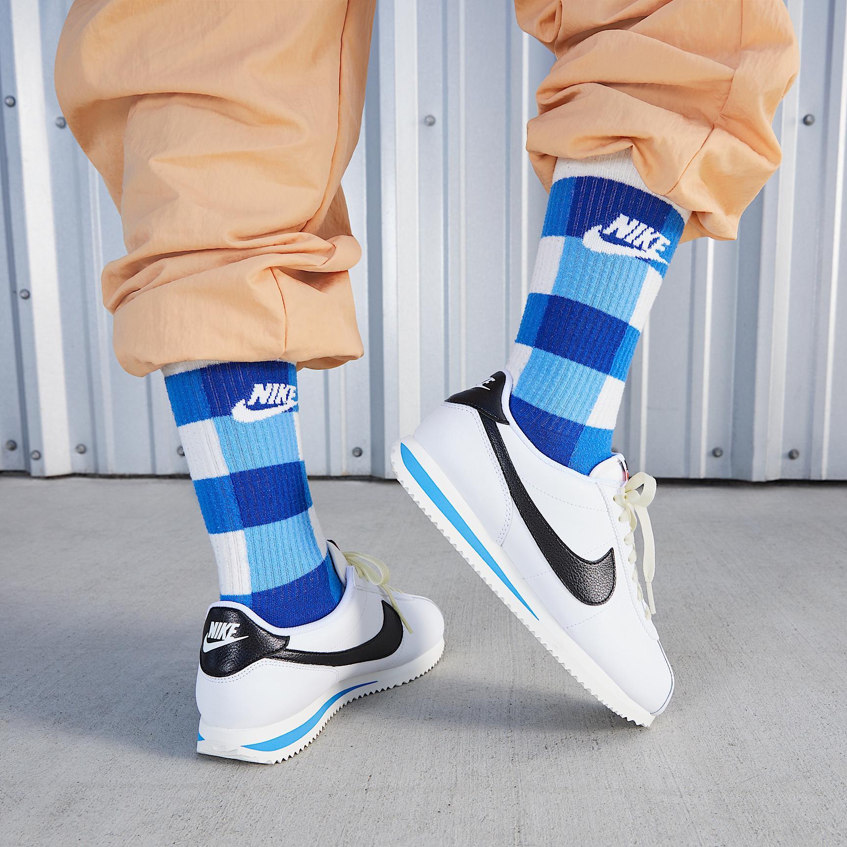 Nike Womens Cortez Leather Shoes | DN1791-100 Product Image