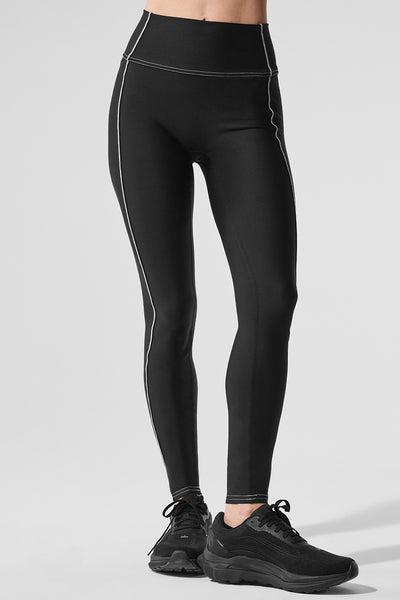 Airlift High-Waist Redefine Legging - Black/White Product Image
