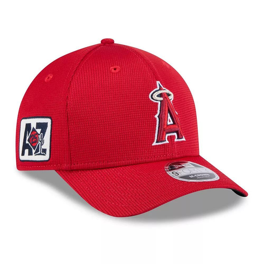Men's New Era  Red Los Angeles Angels 2025 Spring Training 9FORTY Adjustable Hat Product Image