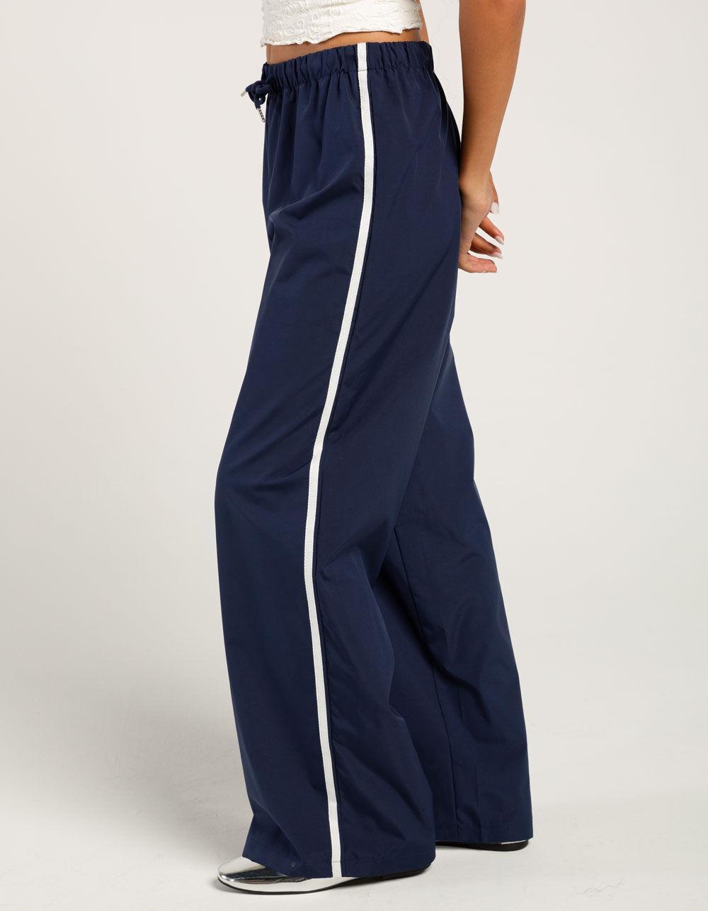 RSQ Womens Low Rise Track Pants - LIGHT GRAY Product Image