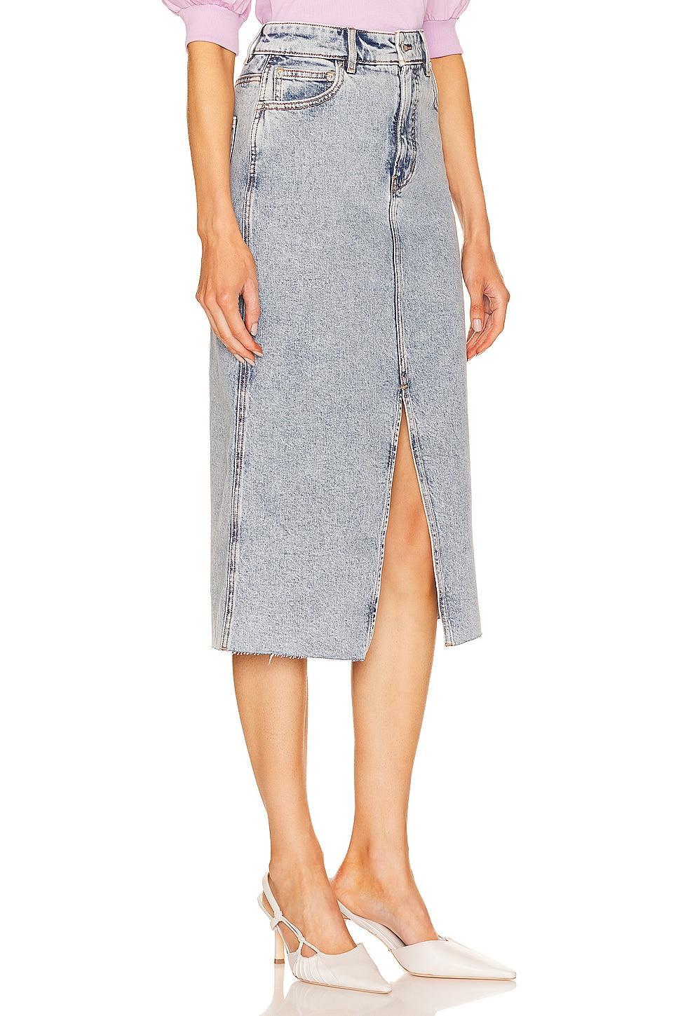 Victoria Long Midi Skirt Veronica Beard Product Image