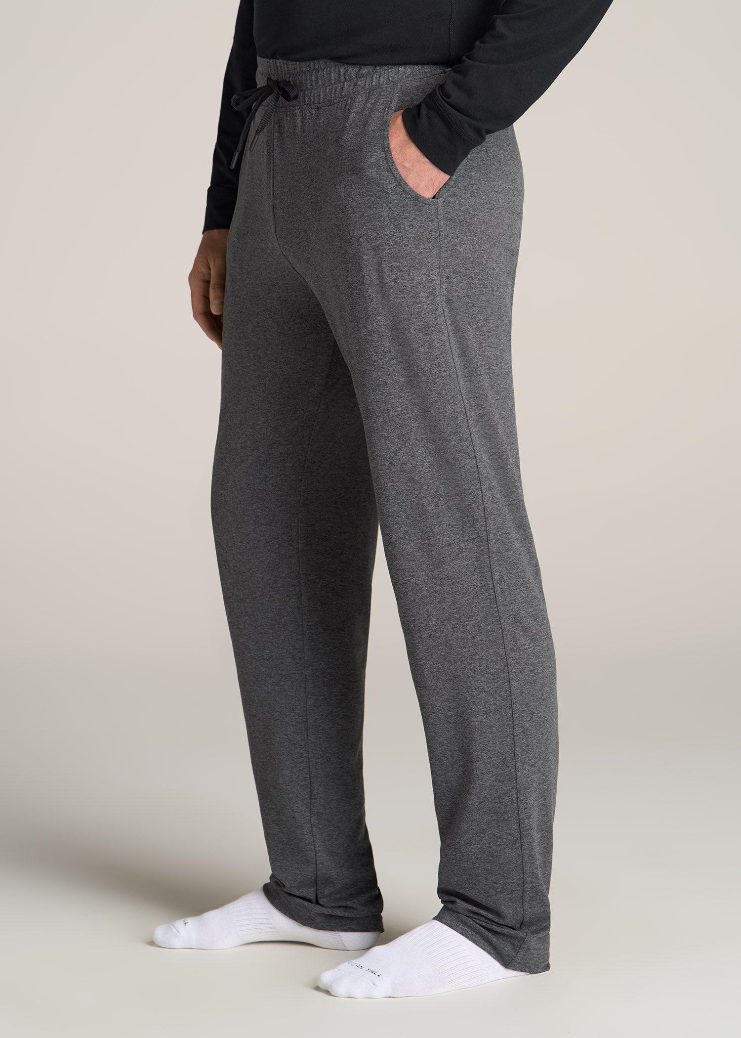 Weekender Stretch Men's Tall Lounge Pant in Charcoal Mix Product Image