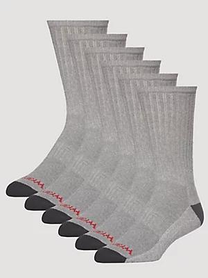 RIGGS Workwear® Ultra Dry Crew Sock (6-Pack) | Men's ACCESSORIES | Wrangler® Product Image