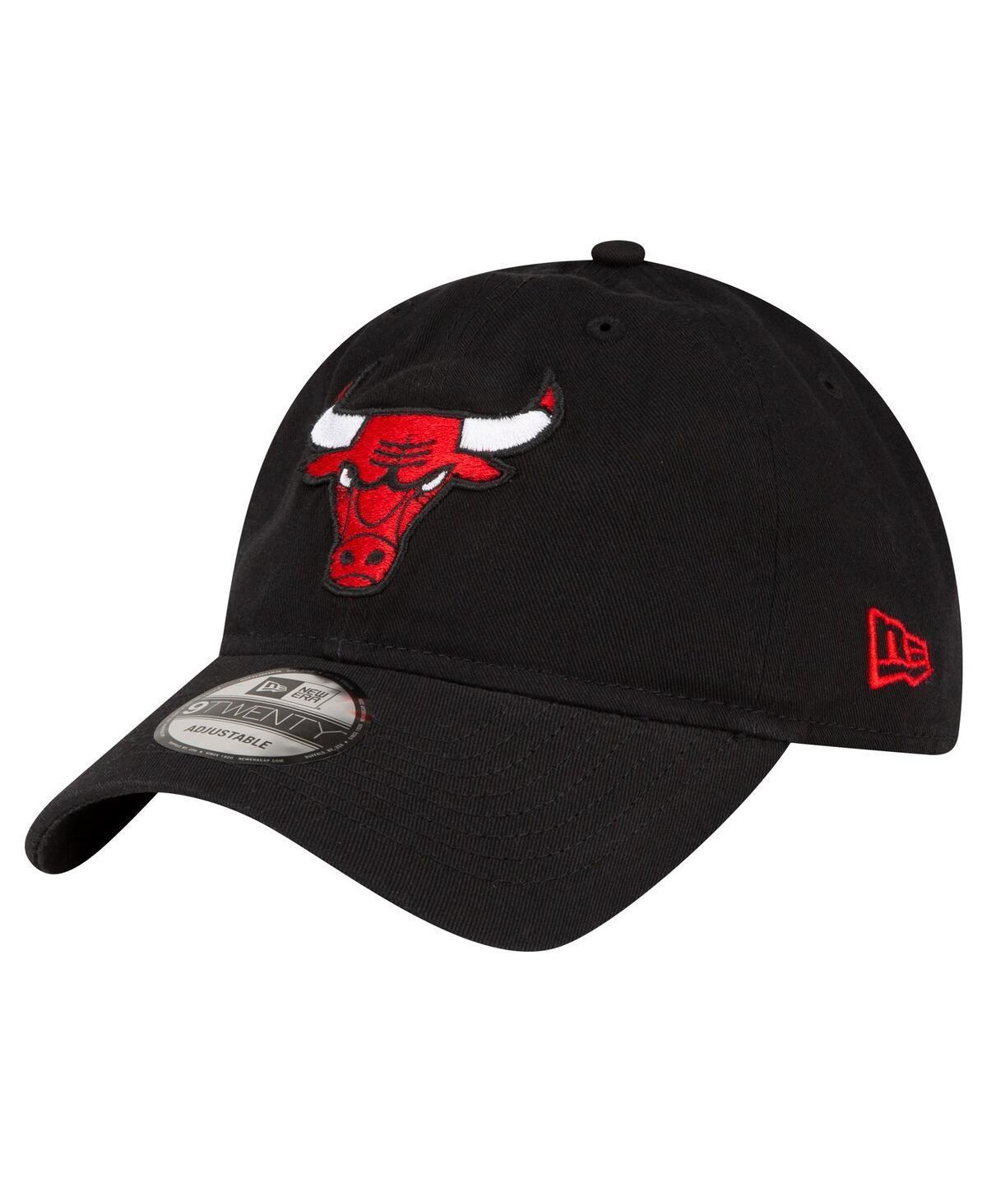 Men's New Era Black Chicago Bulls Team 2.0 9TWENTY Adjustable Hat Product Image