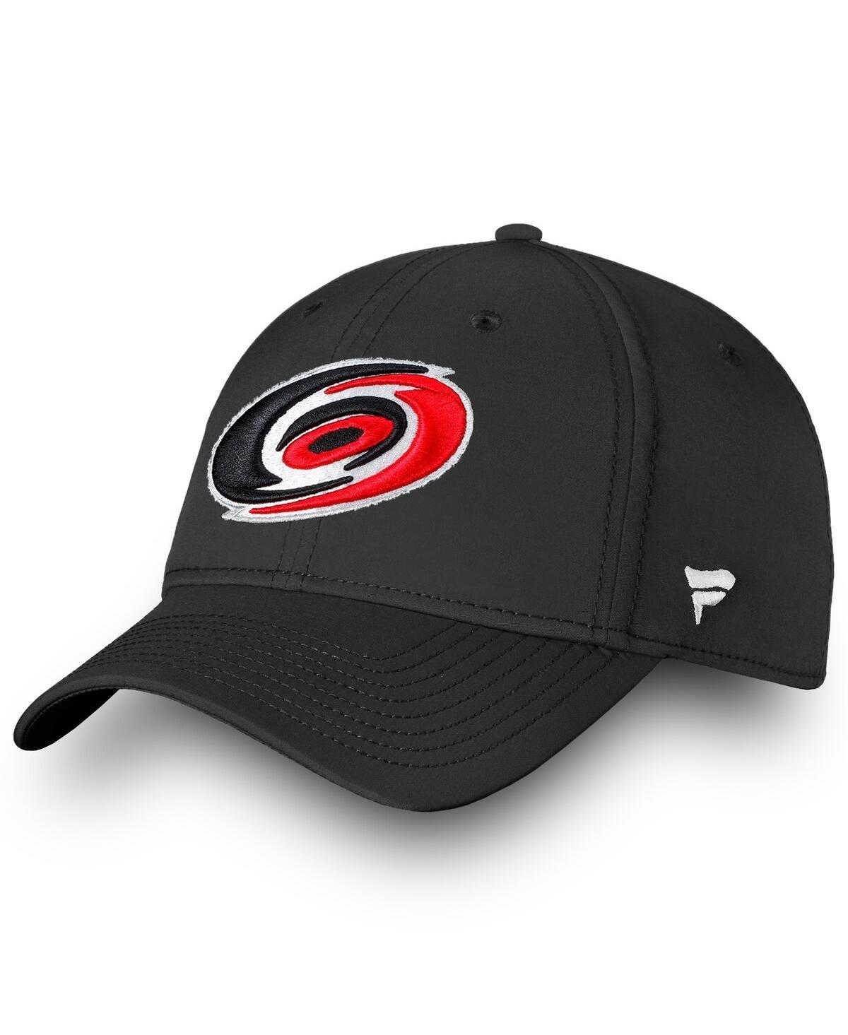 Men's Fanatics Branded Black Chicago Blackhawks Core Primary Logo Flex Hat, Size: Medium/Large Product Image