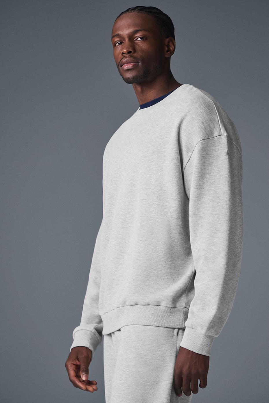 Chill Crew Neck Pullover - Athletic Heather Grey Product Image