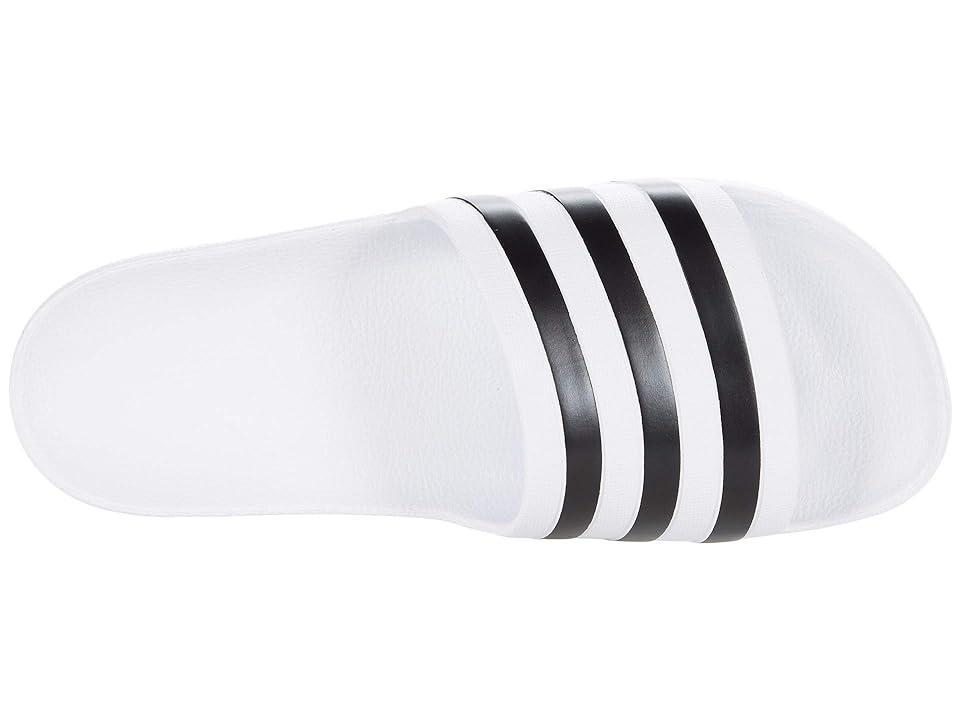 adidas Adilette Men's Aqua Slide Sandals, Size: 9, Off White White Product Image