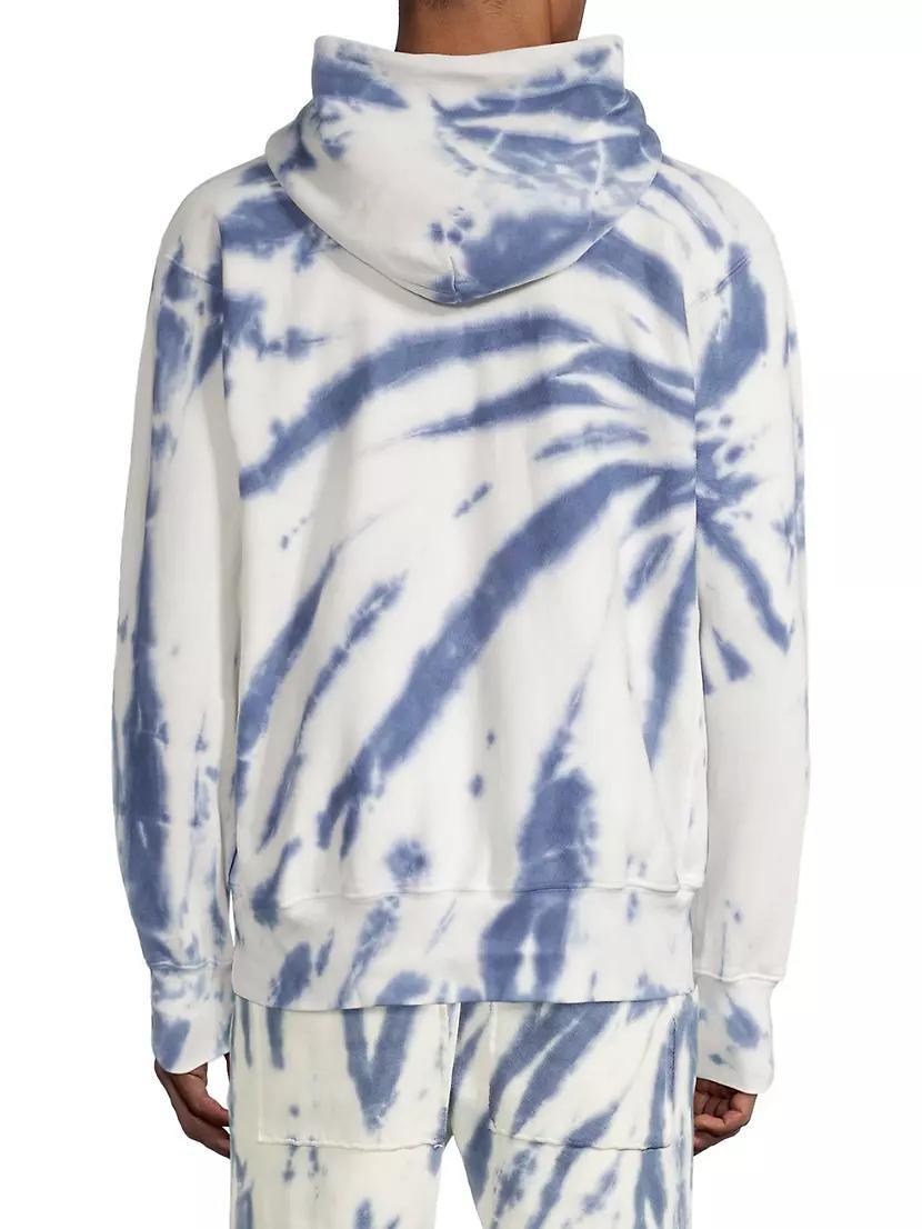 Tie-Dye Cropped Hoodie Product Image