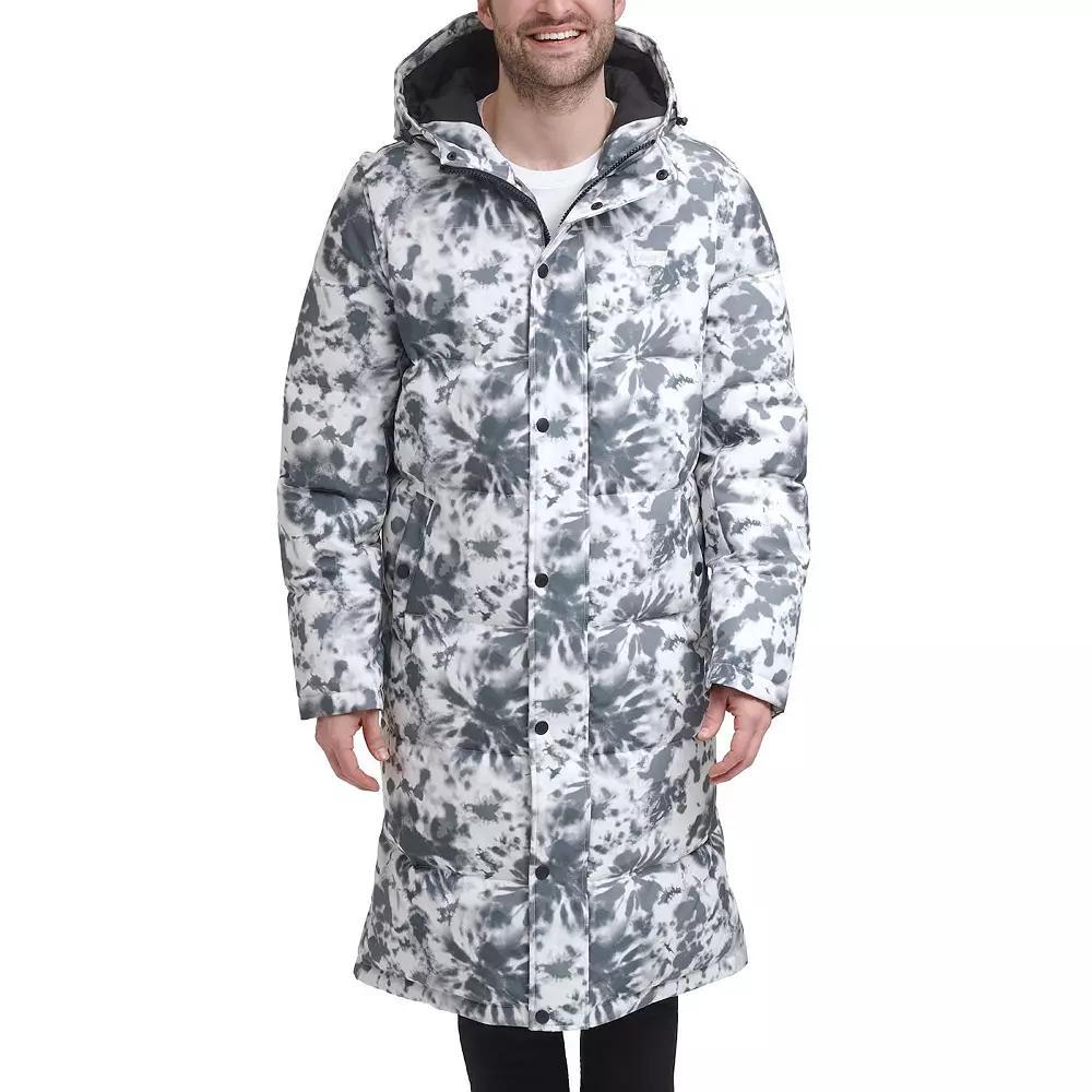Men's Levi's® Oversized Long Quilted Parka Jacket, Size: Large, Camoflauge Product Image
