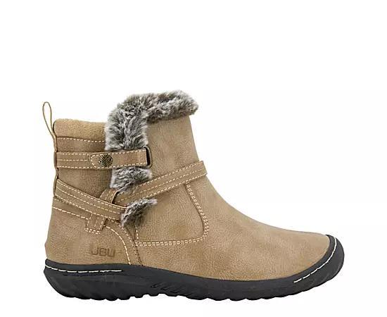 JBU Dolce Womens Ankle Boots Brown Product Image