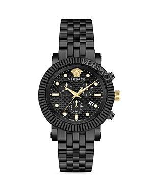 Mens V-Chrono Classic Two-Tone Bracelet Watch, 45mm Product Image
