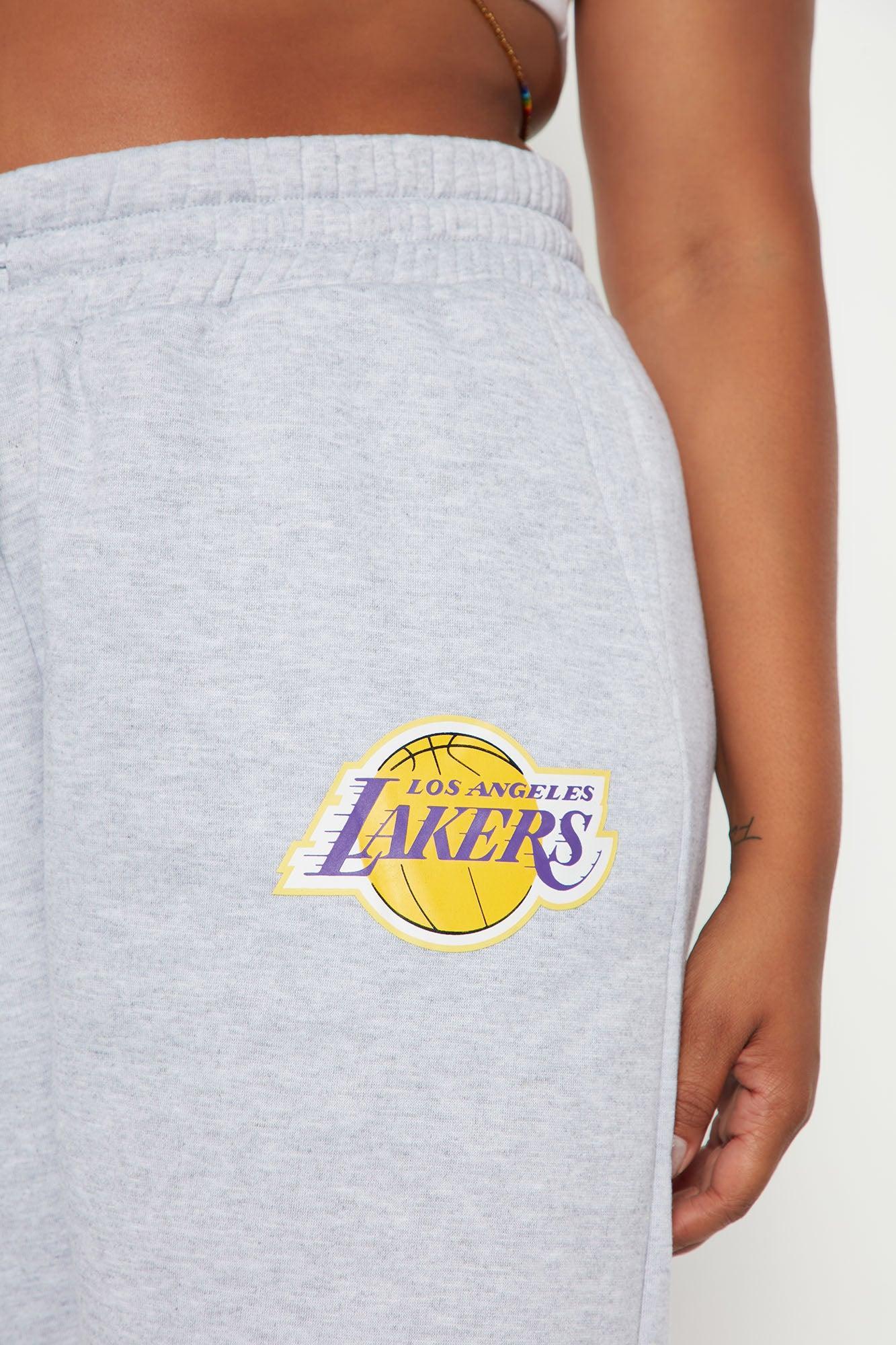 Lakers Set Up Jogger - Heather Grey Female Product Image