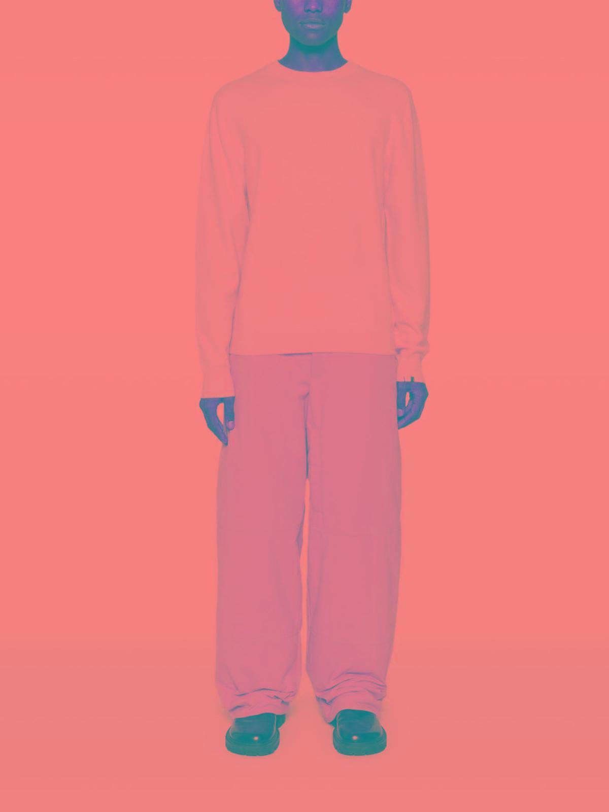 EXTREME CASHMERE Fein Gestrickter Pullover In Cream Product Image