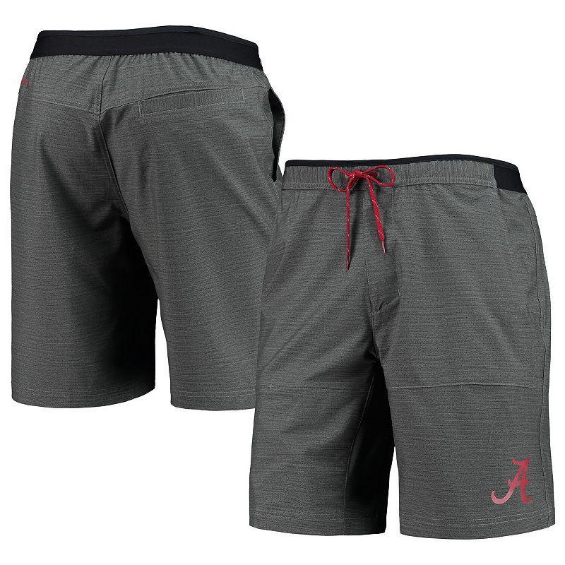 Mens Columbia Heathered Gray Alabama Crimson Tide Twisted Creek Omni-Shield Shorts Product Image