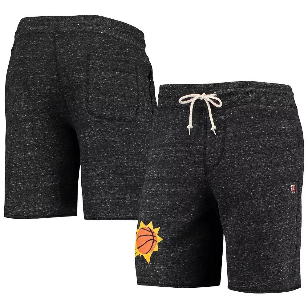 Mens Homage Charcoal Phoenix Suns Primary Logo Tri-Blend Sweat Shorts Product Image