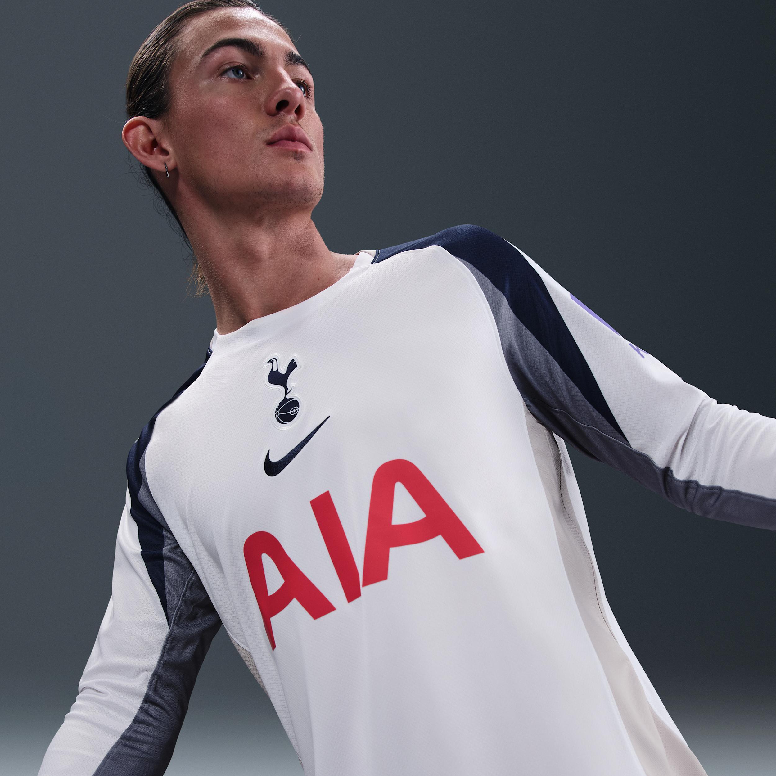 Tottenham Hotspur 2025/26 Stadium Home Nike Men's Dri-FIT Soccer Replica Long-Sleeve Jersey Product Image