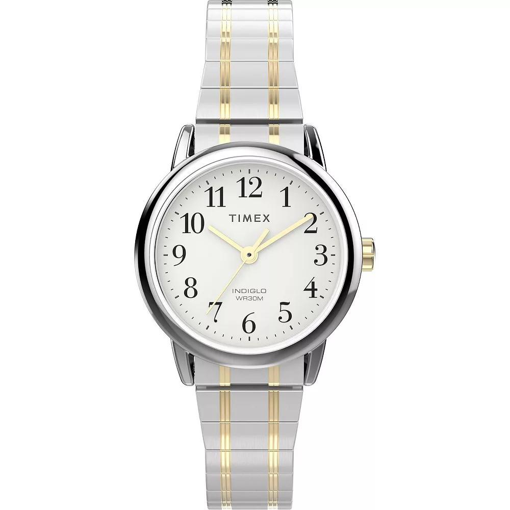 Timex Womens Easy Reader Expansion Band Watch - TW2W52500JT Gold Silver Product Image