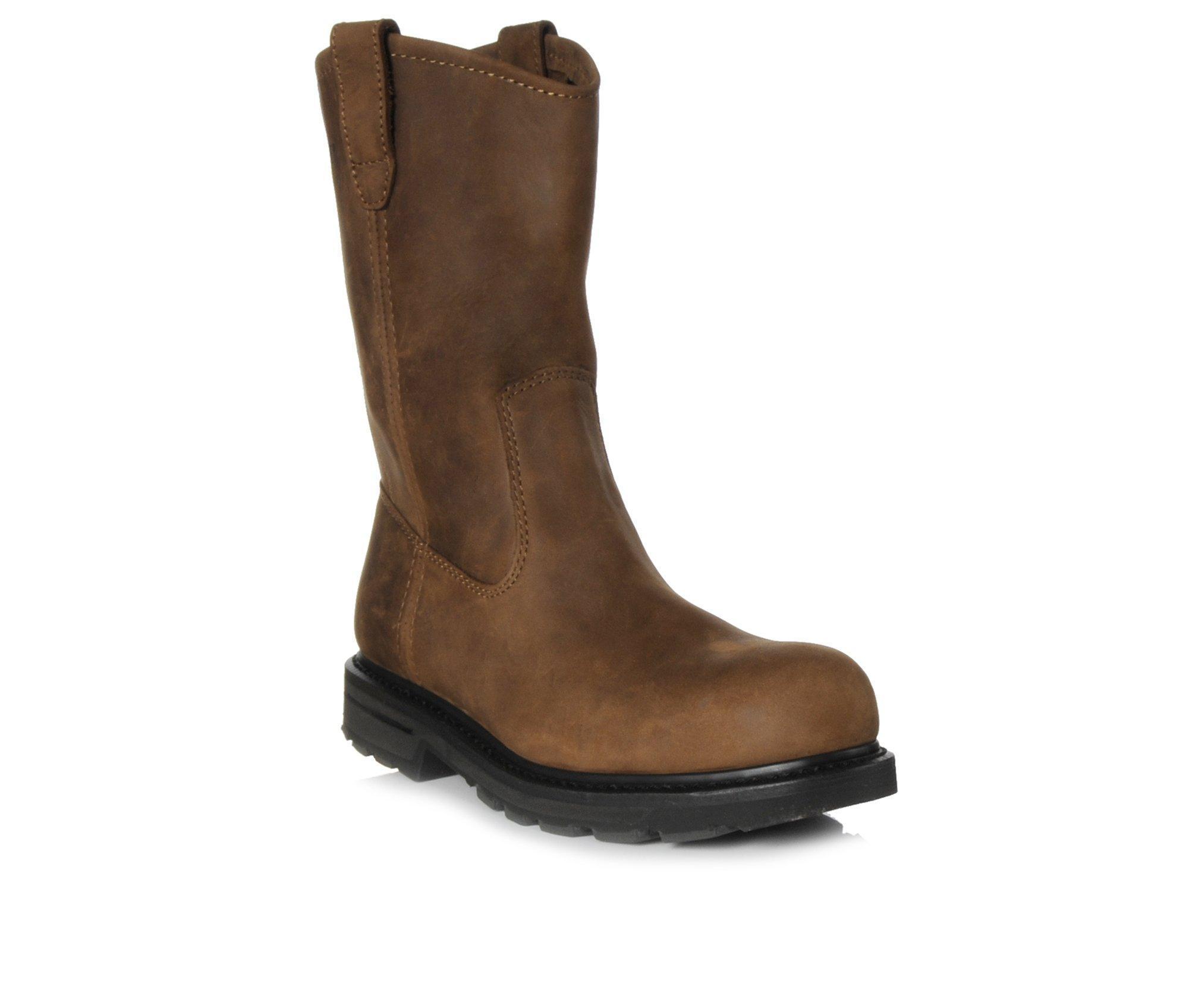 Men's Wolverine Wellington 10 In Steel Toe 4707 Work Boots Product Image
