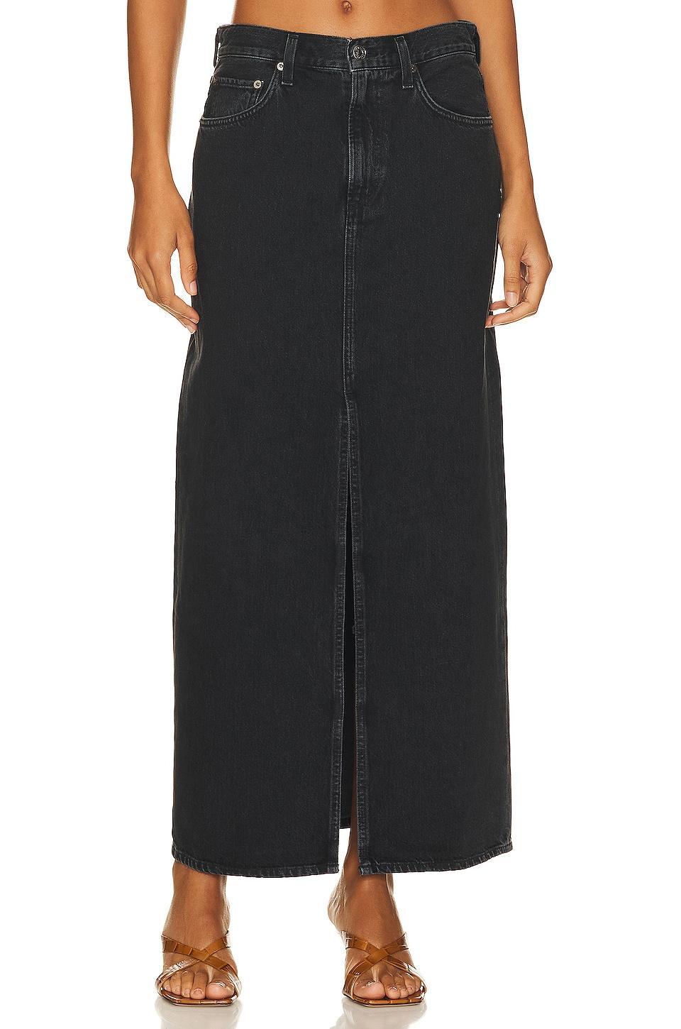 Leif Low Slung Skirt AGOLDE Product Image