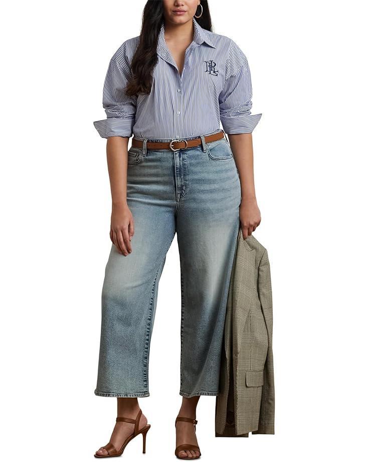 Plus Size Dalmaz Mid Sleeve T-Shirt Product Image