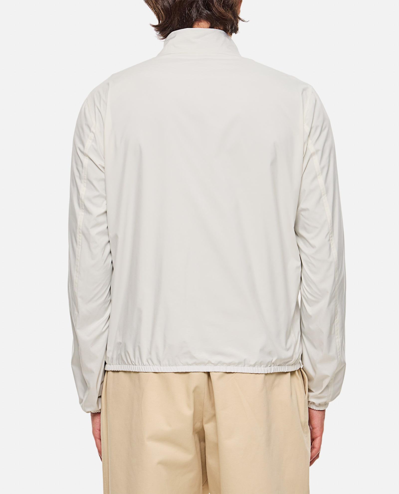 HERNO Short Reversible Packable Jacket In White Product Image