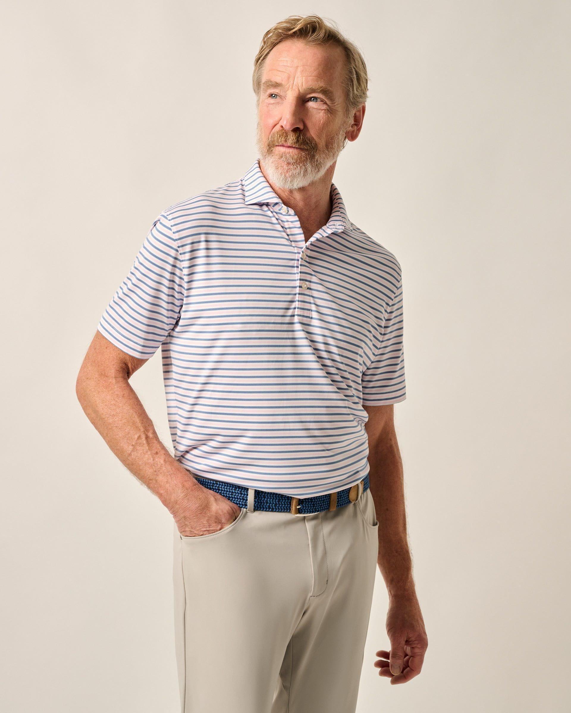 johnnie-O Performance Jersey Polo - Bronte Product Image