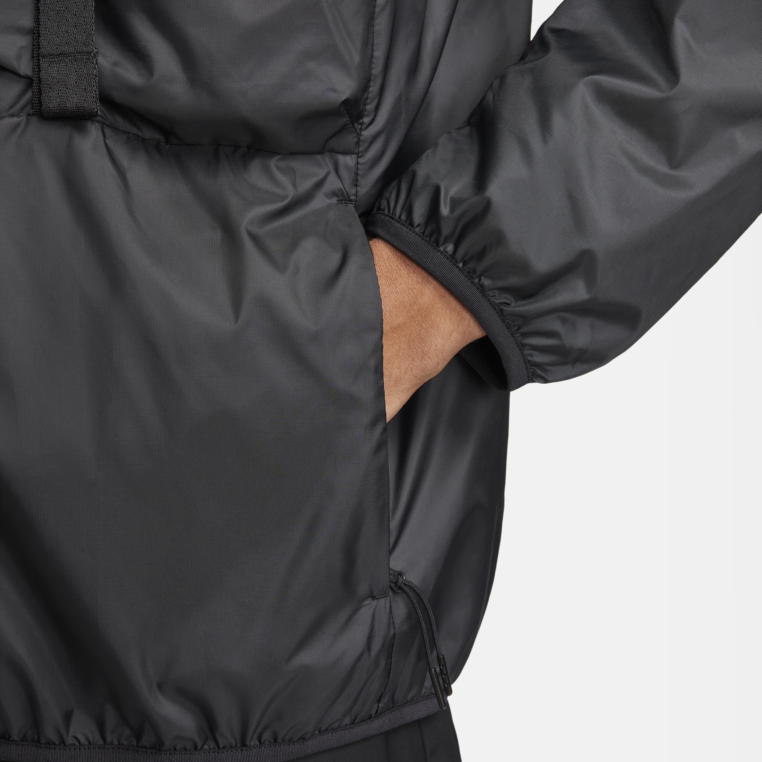 Nike Mens Tech N24 PKBL Woven Lined Jacket - Black/Black Product Image